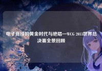 电子竞技的黄金时代与绝唱—WCG 2013世界总决赛全景回顾