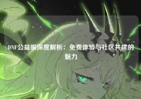DNF公益服深度解析：免费体验与社区共建的魅力