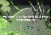 从游戏到情怀，DNF传奇玩家草莓的故事与游戏文化的深度联结