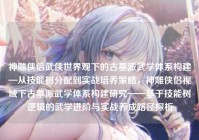 神雕侠侣武侠世界观下的古墓派武学体系构建—从技能树分配到实战培养策略，神雕侠侣视域下古墓派武学体系构建研究——基于技能树逻辑的武学进阶与实战养成路径探析