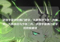 武侠宇宙中的佛门绝学，九阴真经少林二内解码，九阴真经与少林二内，武侠宇宙佛门武学的终极破译