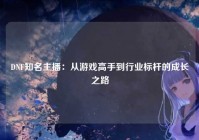 DNF知名主播：从游戏高手到行业标杆的成长之路