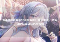 DNF忍者刺客职业深度解析：技能加点、装备搭配与实战技巧全攻略