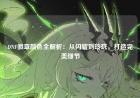 DNF徽章颜色全解析：从闪耀到玲珑，打造完美细节