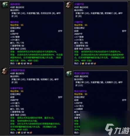 魔兽世界制皮图纸去哪买?制皮图纸出处详细攻略!