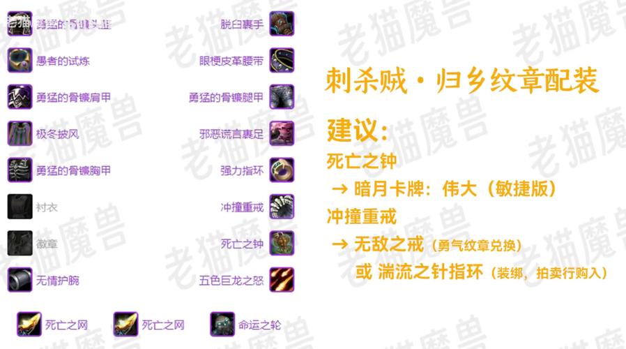 魔兽世界60级盗贼宏分享，PVP、PVE必备！