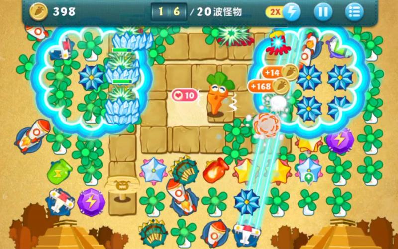 还在为保卫萝卜20关发愁？最全挑战模式通关攻略来了！