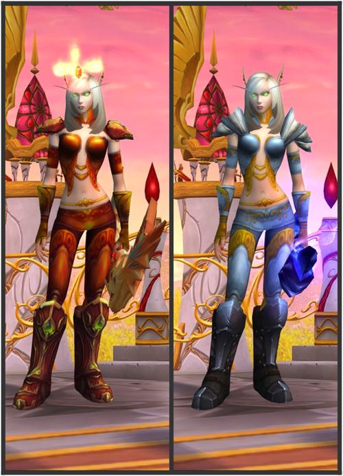 血精灵锁甲幻化推荐，这几套搭配回头率超高！