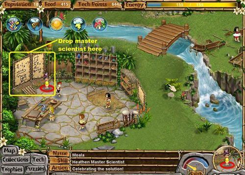 虚拟村庄3游戏攻略：解锁酋长与拼图全流程