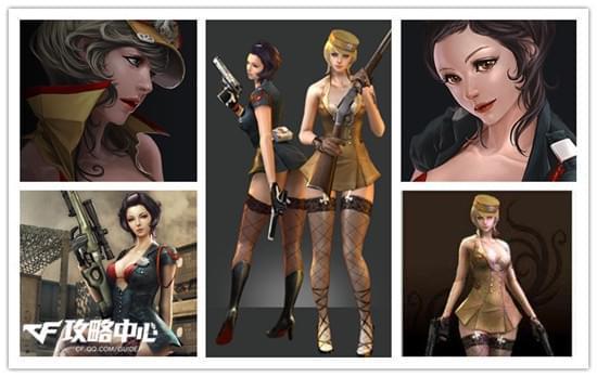 穿越火线中所有女角色不止猎狐者,还有这些你可能不知道!