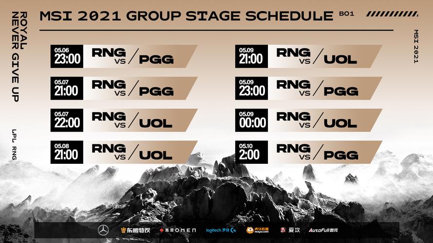 英雄联盟MSI季中赛2021赛程新鲜出炉,速来围观!