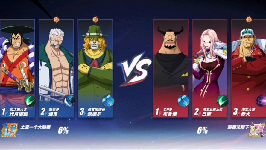 热血海贼王boss阵型大全,各种阵型任你选!