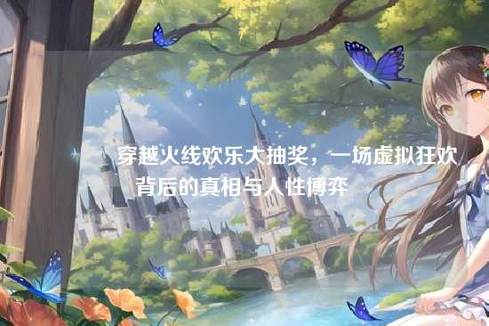 ?穿越火线欢乐大抽奖,一场虚拟狂欢背后的真相与人性博弈