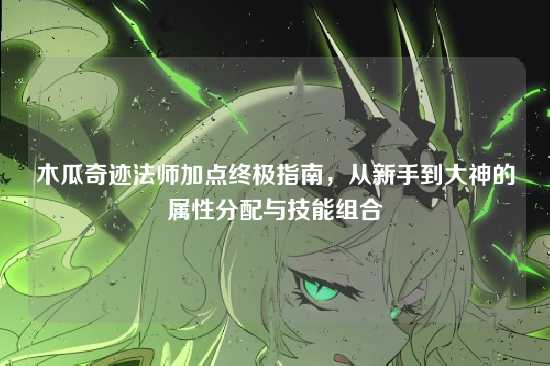 木瓜奇迹法师加点终极指南,从新手到大神的属性分配与技能组合