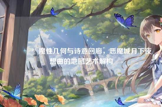 ?魔性几何与诗意回廊,恶魔城月下夜想曲的地图艺术解构