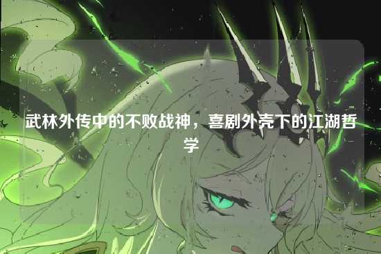 武林外传中的不败战神，喜剧外壳下的江湖哲学