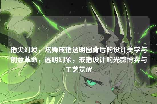 指尖幻境,炫舞戒指透明图背后的设计美学与创意革命,透明幻象,戒指设计的光影博弈与工艺觉醒