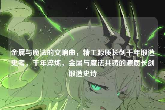 金属与魔法的交响曲，精工源质长剑千年锻造史考，千年淬炼，金属与魔法共铸的源质长剑锻造史诗