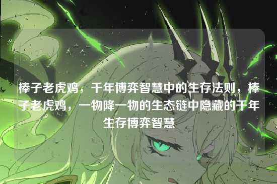 棒子老虎鸡，千年博弈智慧中的生存法则，棒子老虎鸡，一物降一物的生态链中隐藏的千年生存博弈智慧