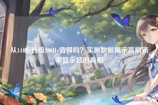 从144Hz升级240Hz值得吗？实测数据揭示高刷新率显示器的真相