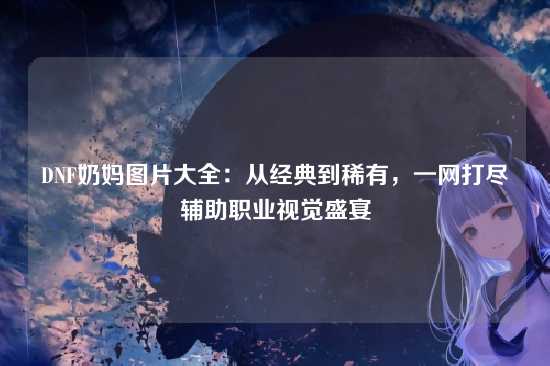 DNF奶妈图片大全：从经典到稀有，一网打尽辅助职业视觉盛宴