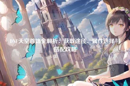 DNF天空首饰全解析:获取途径、属性选择与搭配攻略