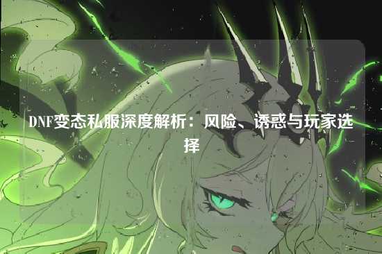 DNF变态私服深度解析：风险、诱惑与玩家选择